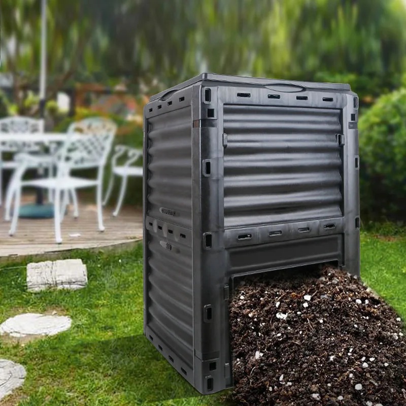 Compost Bin - Kompostownik ogrodowy, pojemnik na kompost do