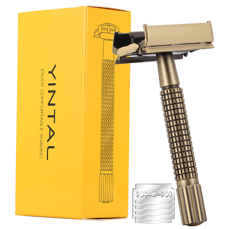 Safety Razor Handle - YINTAL mosiężna maszynka do golenia dla