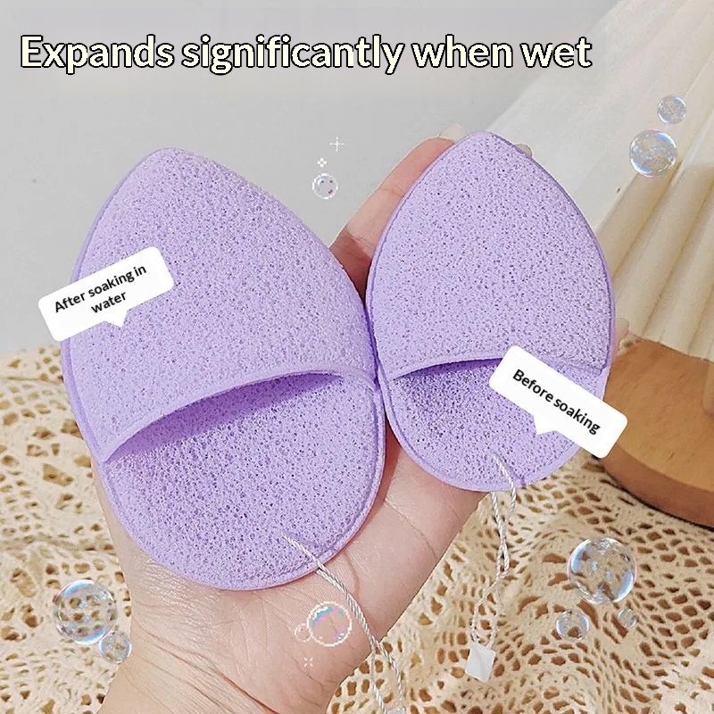 Eco Sponge - Gąbka do twarzy w kształcie rękawicy,