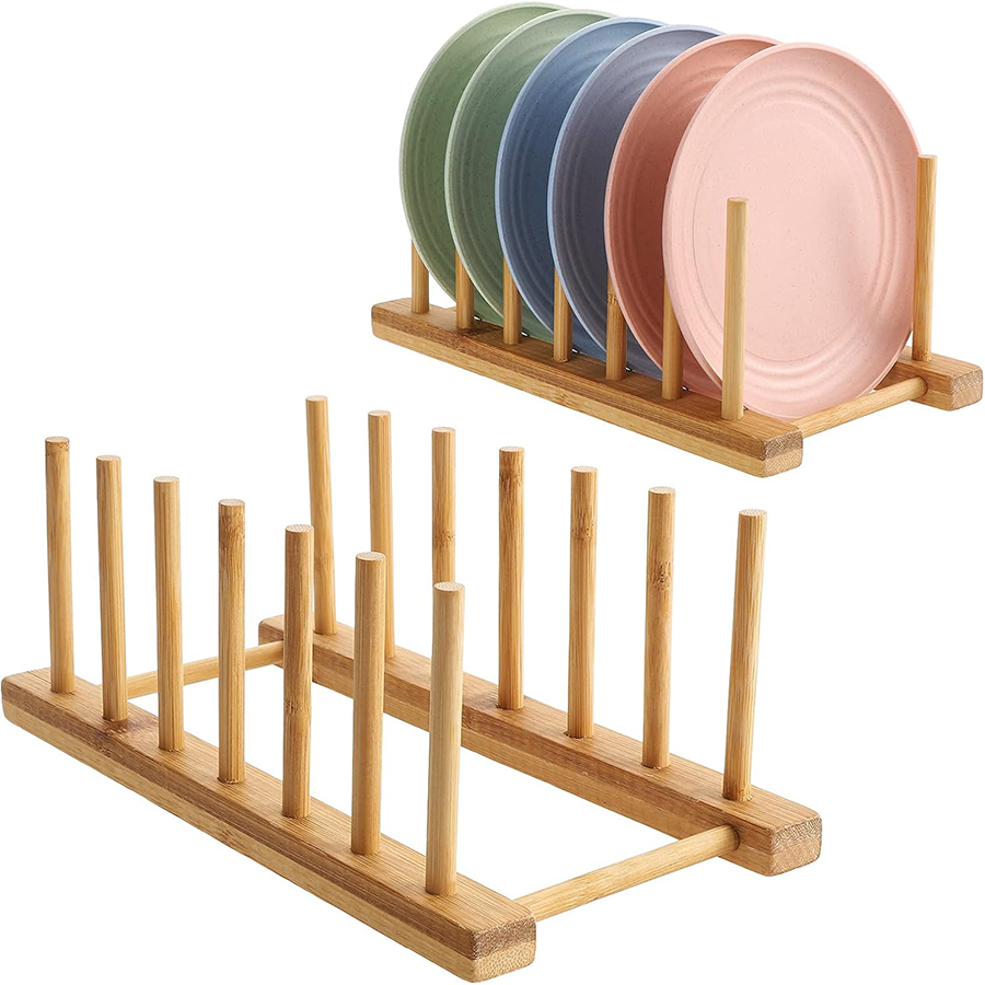 Bamboo Cutlery - 1 szt./2 szt. bambusowy stojak na