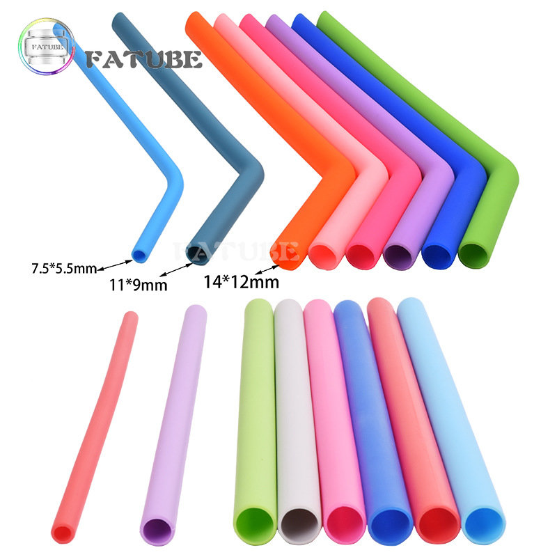 10 SZT. Silikonowe Słomki Fatu – Reusable Straw recenzja i cena