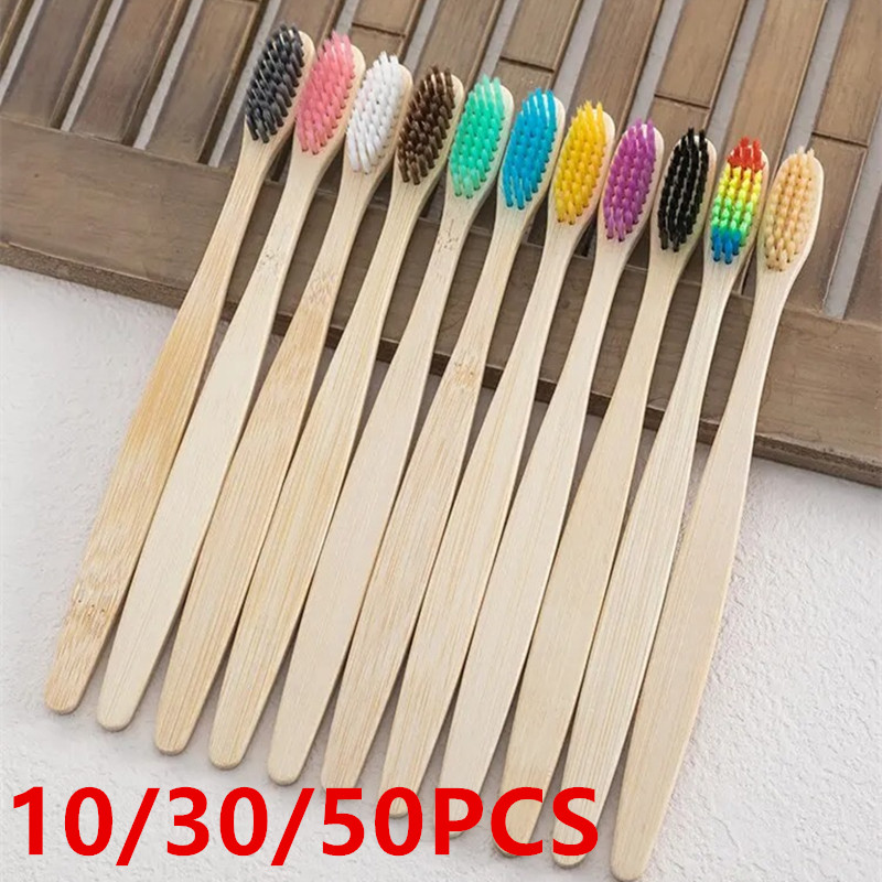 10 sztuk naturalnych szczotecz – Bamboo Toothbrush recenzja i cena