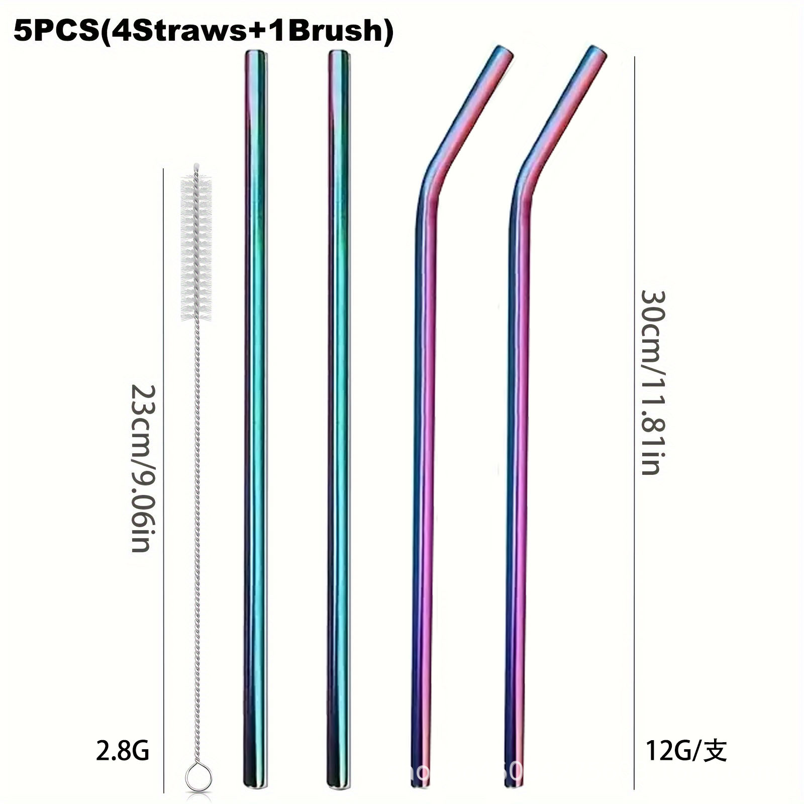 30cm słomki wielokrotnego użyt – Reusable Straw recenzja i cena