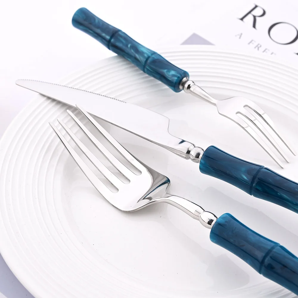 Zestaw sztućców z imitacją bam – Bamboo Cutlery recenzja i cena