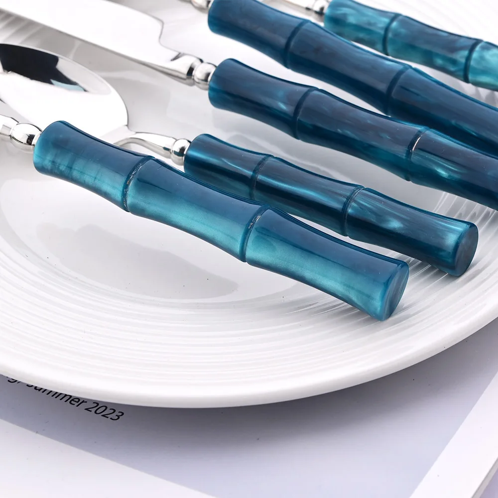 Zestaw sztućców z imitacją bam – Bamboo Cutlery recenzja i cena