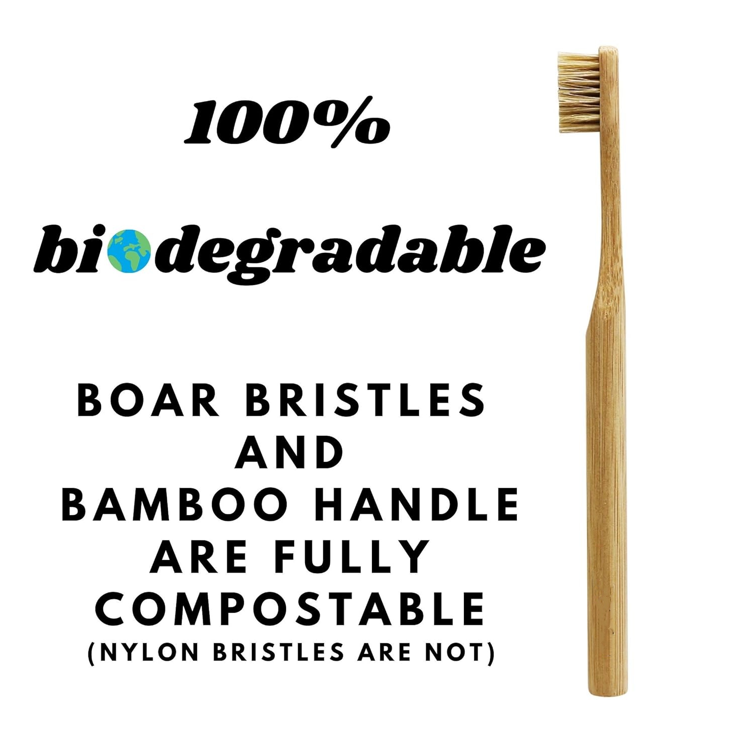 10 sztuk – naturalna szczotecz – Bamboo Toothbrush recenzja i cena